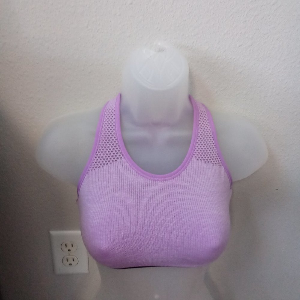 All in Motion lavender workout sports bra Size M